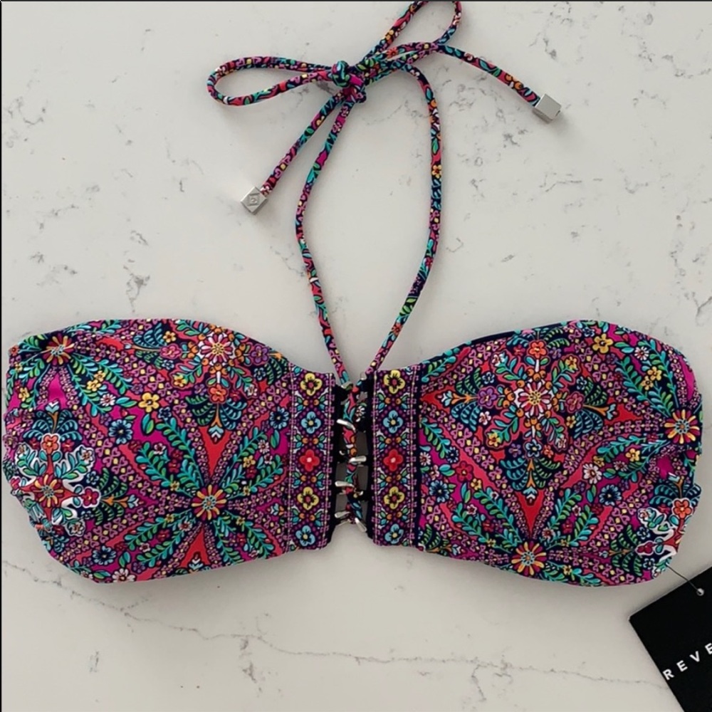 Vera Bradley Reversible Swimsuit Top NWT